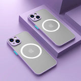 iPhone Case #146 = Matte Magnetic For Magsafe Wireless Charge Cases for iPhone 20,19,18,17,16,15,14, 13, 12, 11, X/s, 8+,8, 7+, 7, 6+, 6, SE2, SE, 5, 5S, 5C, 4/s SERIES