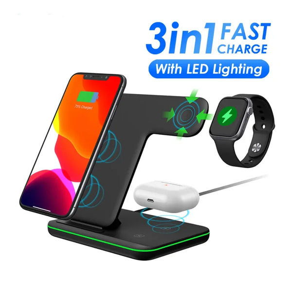 Wireless Charger #241 = 15W Fast Wireless Charger Stand