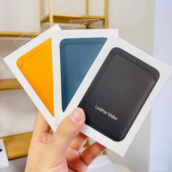 Card Sleeve #4 = For Magsafe Magnetic Leather Slot Card Holder Wallet Case