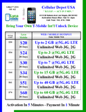 BYOP = LycaMobile $50 Talk & Text, 40GB Data Plan + Sim Kit + New Number