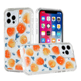 iPhone Case #72 = Beautiful 3in1 Floral Epoxy Design Hybrid Case Cover