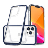 iPhone Case #75 = Transparent Clear Colored Frame Hybrid Case Cover