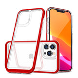 iPhone Case #75 = Transparent Clear Colored Frame Hybrid Case Cover