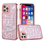 iPhone Case #88 = Embroidery Bling Glitter Chrome Hybrid Case Cover iPhone