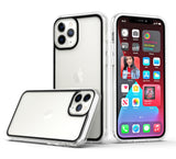 iPhone Case #92 = Colored Frame Bumper Silk Print PC TPU Hybrid Case Cover iPhone