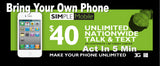 BYOP = Simple Mobile  by T-Mobile  $1,500 = 50 LINES $30 Unlimited int'l Talk, Text, Text & 20gb WEB