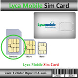 BYOP = LycaMobile $50 Talk & Text, 40GB Data Plan + Sim Kit + New Number