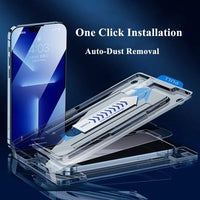 Tempered Glass iPhone #117 = Self Install Tempered Glass for iPhone 16,15,14,13,12, 11 Pro, Max, XR, X/S, 8+,8, 7+, 7, 6+, 6, SE2, SE, 5, 5S, 5C,4/s