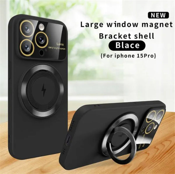 iPhone Case #141 = Soft TPU Matte Cover with Hole Large Camera Len Cases for iPhone