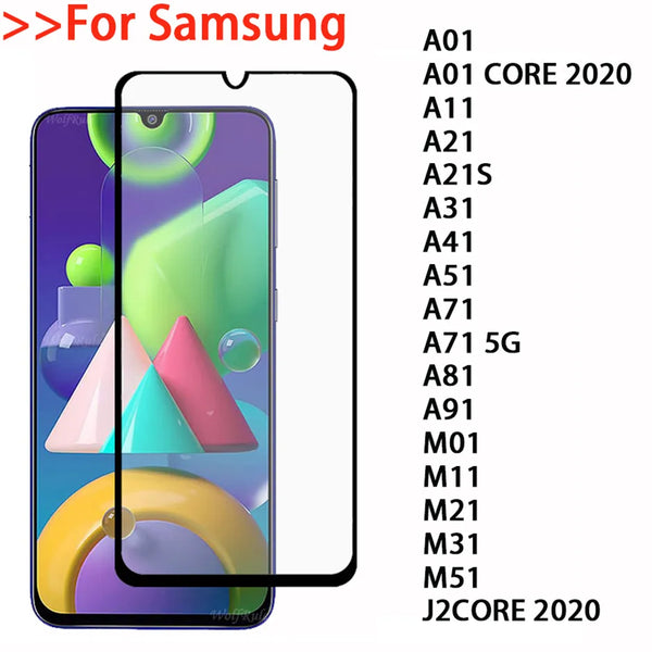 Tempered Glass Samsung #124 = For Samsung A-Series A01,  A02s ,A03s , A10 , A10s , A10e , A11,  A12