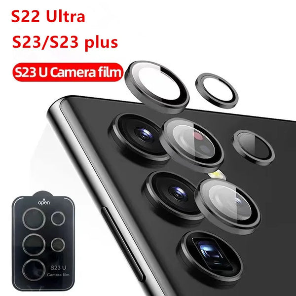 Tempered Glass Samsung #125 = Camera Lens for Samsung S-Series S23 Plus Ultra S22 S21