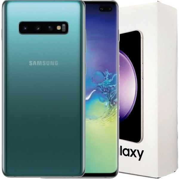 Unlocked Phones #509 =Samsung Galaxy S10+ 128GB - Green - B Certified Pre-Owned