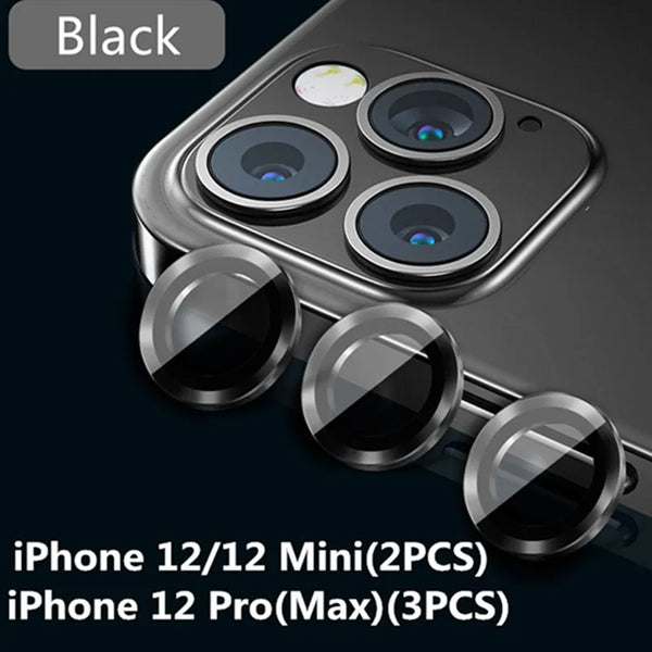 iPhone Camera Lens #13 = 1 Each Back Camera Lens Tempered Glass for iPhone 16,15,14,13,12, 11 series