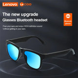 Bluetooth #189 = Lenovo Lecoo C8 Smart Glasses Headset Wireless red