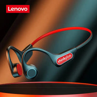 Bluetooth #199 =  Lenovo X3 Pro Bone Conduction Earphones Wireless Headphones Bluetooth black