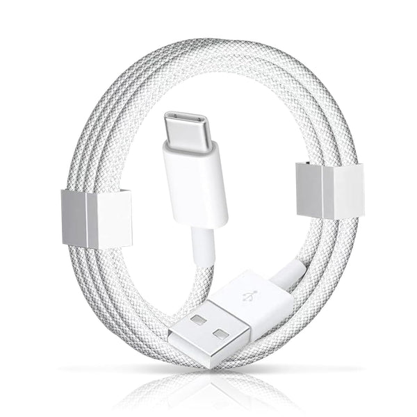 Type C charger Cable #225 = USB A to USB C Woven Cable for iPhone 16 15, iPhone 16 15 Pro Max