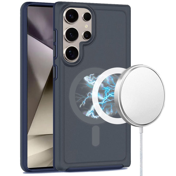 Samsung Case #226 = Magnetic Ring Circle Guard Fused Ultimate Hybrid Case