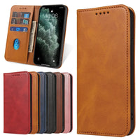 iPhone Case #157 = Magnetic Leather Flip Cases for iPhone