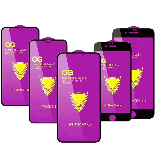 Tempered Glass iPhone #22 =  Golden Armor tempered glass for iPhone 16,15,14,13,12, 11 Pro, Max, XR, X/S, 8+,8, 7+, 7, 6+, 6, SE2, SE, 5, 5S, 5C,4/s