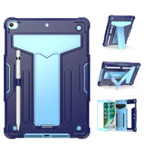 Tablet #231 = For Apple iPad 3in1 Tablet Hand and Shoulder Strap with Kickstand blue