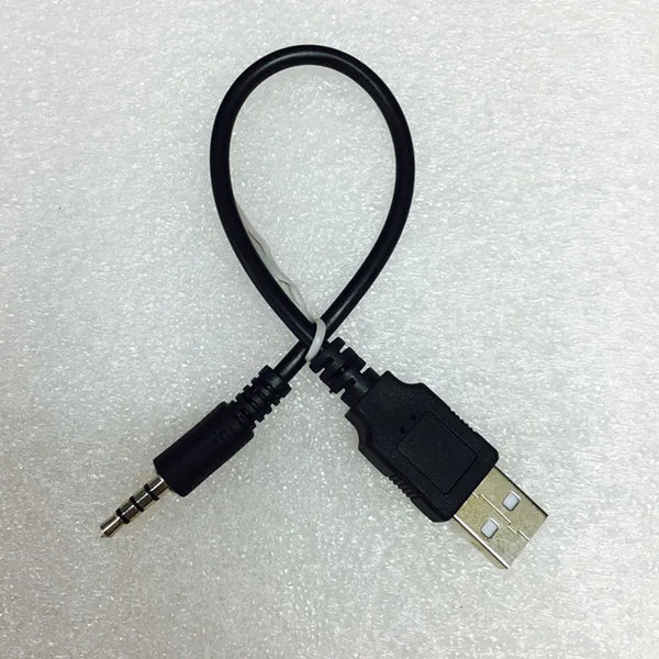 Aux / Video Cables #32 = 3.5mm Male AUX Audio Plug Jack to USB 2.0