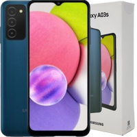 Unlocked Phones #374 = Samsung A03s 32GB - Blue - New