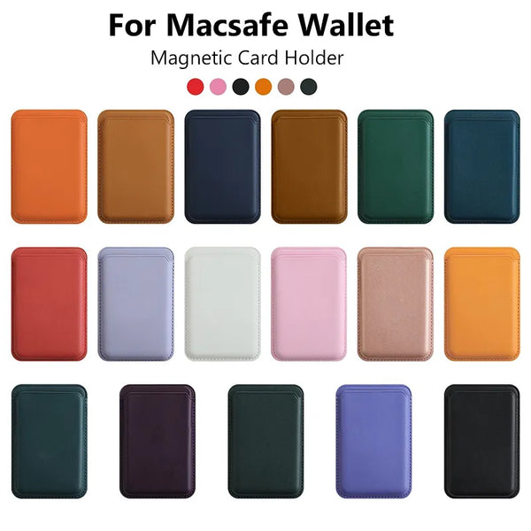 Card Sleeve #3 = For Magsafe Magnetic Leather Slot Card Holder Wallet Case
