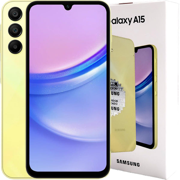 Unlocked Phones #403  = Samsung A15 5G 256GB -  yellow  - New