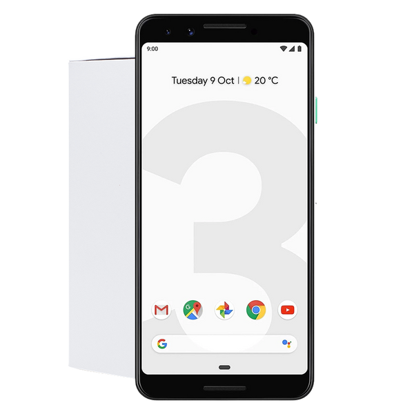 Service Phone Combo #429 = A Stock - Google Pixel 3 CMDA lock + $25 Unlimited Plan Simple Mobile