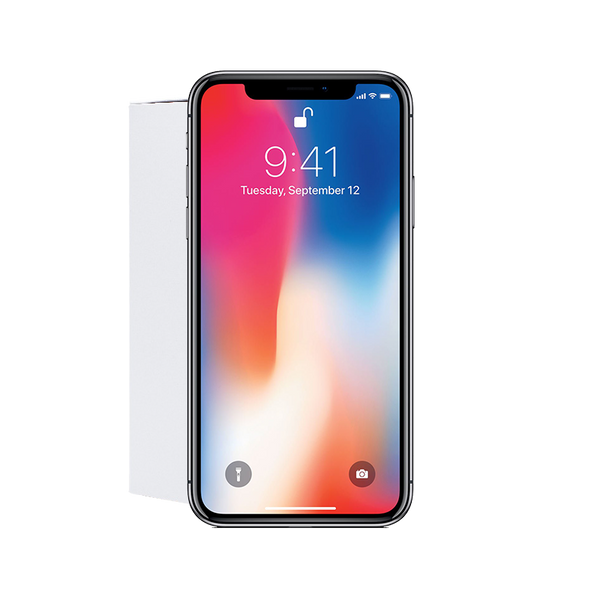 Service Phone Combo #433 =  A Stock - Apple iPhone X CMDA unlock + $25 Unlimited Plan Simple Mobile