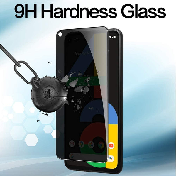 Tempered Glass GOOGLE PIXEL #4 = PRIVACY FOR ALL GOOGLE PIXEL phones