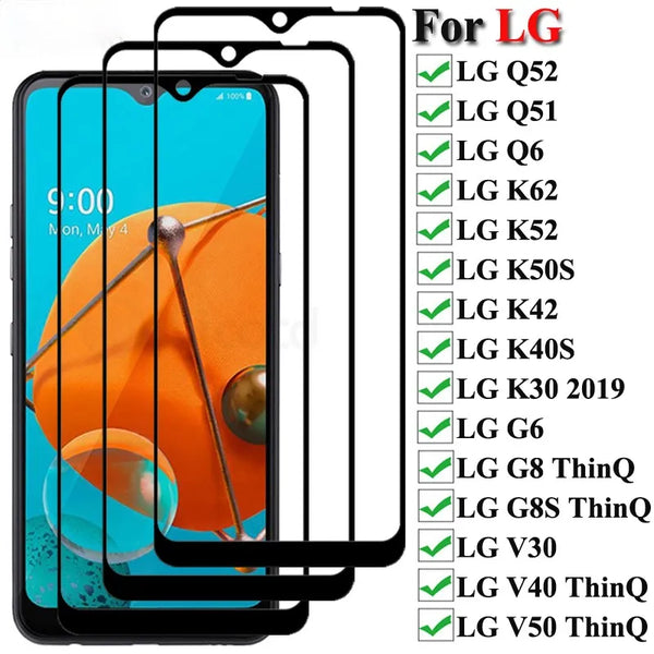 Tempered Glass LG #8 = For All LG Phones 1 PC