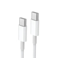 phone charger Cable #163 = 6ft USB-C to USB-C 20watt WHITE  for iphone 15, All Samsung