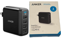 Type C Charger #139 =  ANKER 40W 4 USB-A POWER DRIVE WALL CHARGER BLACK