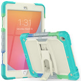 Tablet #111 = For Samsung Butterfly Kickstand 3in1 Tough Hybrid Case Cover with Shoulder Strap - B