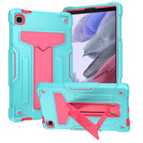 Tablet #111 = For Samsung Butterfly Kickstand 3in1 Tough Hybrid Case Cover with Shoulder Strap - B