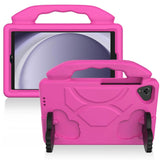 Tablet #111 = For Samsung Butterfly Kickstand 3in1 Tough Hybrid Case Cover with Shoulder Strap - B