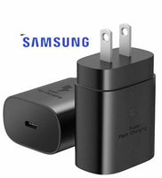 Type C Charger #137 = SAMSUNG USB-C POWER DRIVE 25W WALL CHARGER BLACK