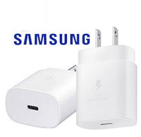 Type C Charger #136 = SAMSUNG USB-C POWER DRIVE 25W WALL CHARGER WHITE