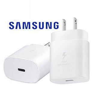 Type C Charger #136 = SAMSUNG USB-C POWER DRIVE 25W WALL CHARGER WHITE