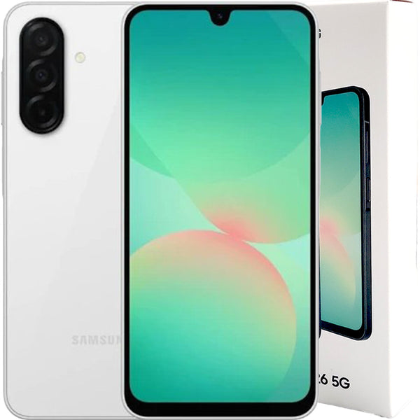 Unlocked Phones #506 =  Samsung A26 DS 5G 128GB | 6GB RAM - white - New