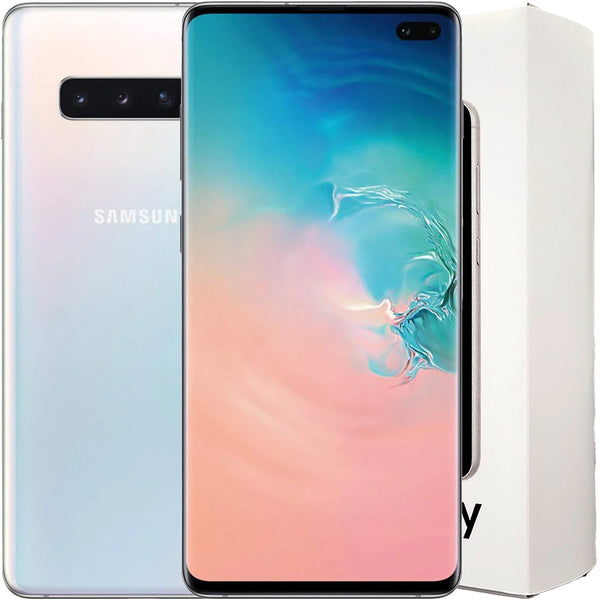 Unlocked Phones #507 =  Samsung Galaxy S10+ 128GB - White - B Certified Pre-Owned