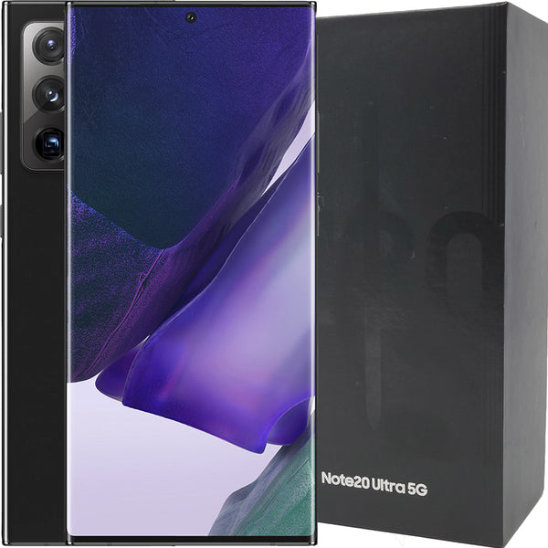 Unlocked Phones #466 = Samsung Note 20 Ultra 5G 128GB - Black - B Certified Pre-Owned