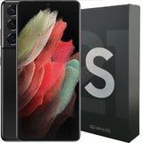 Unlocked Phones #475 = Samsung S21 Ultra 5G 128GB - Black - Certified Pre-Owned