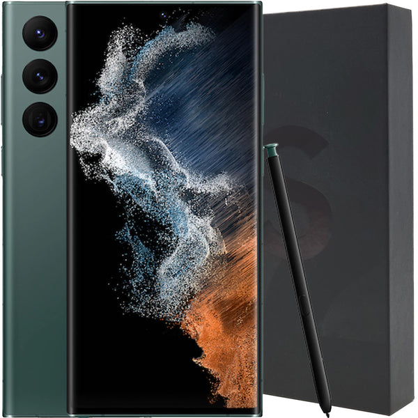 Unlocked Phones #459 = Samsung S22 Ultra 512GB - Green -B Refurbished