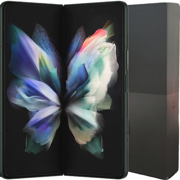 Unlocked Phones #457 = Samsung Z Fold 3 256GB - Green - B Refurbished