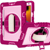 Tablet #231 = For Apple iPad 3in1 Tablet Hand and Shoulder Strap with Kickstand blue