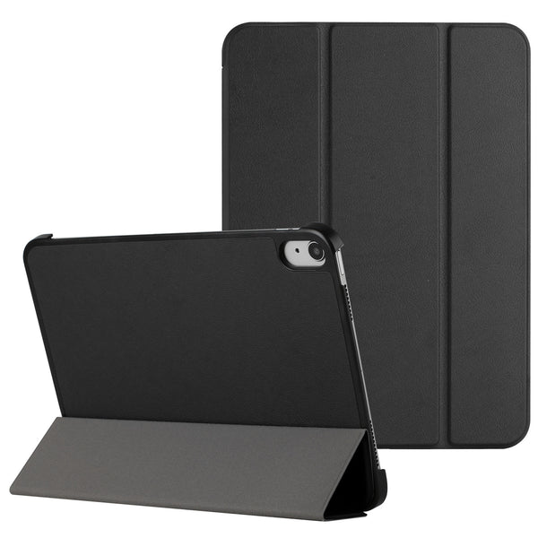 Tablet #122 = For Samsung Trifold Magnetic Closure PU Leather Case Cover - Black