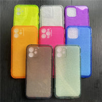 iPhone Case #188 = Transparent Bumper 0.5mm color Case Cover iPhone 16,15,14, 13, 12, 11, Pro, Max, Mini, XS Mas, XR, X/s, 8+,8, 7+, 7, 6+, 6, SE2, SE, 5, 5S, 5C, 4/s