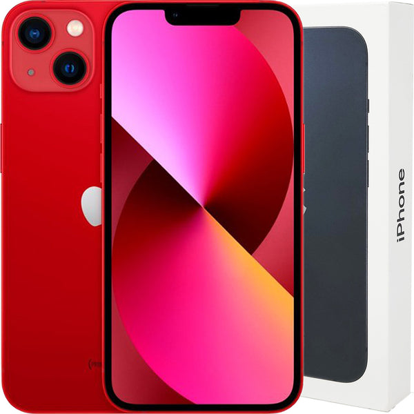 Unlocked Phones #443 =  iPhone 13 128GB - Red - Refurbished